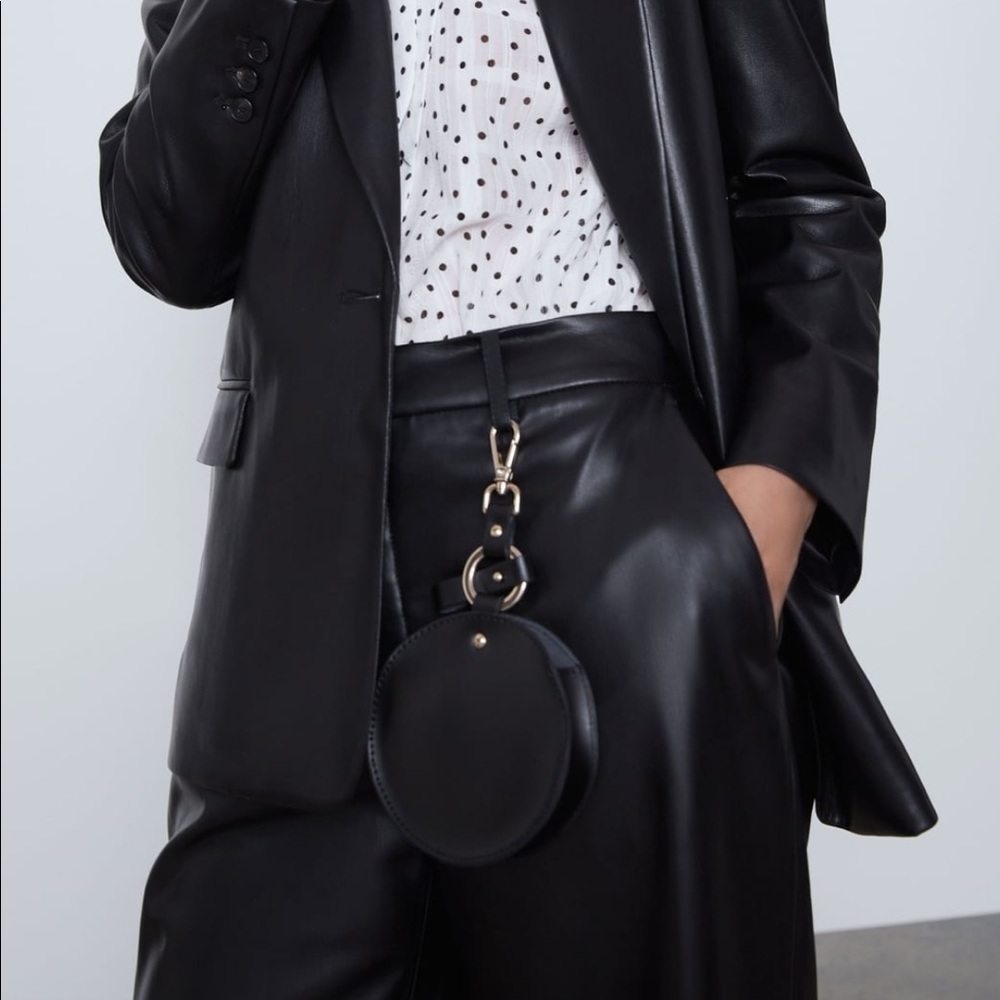 ZARA Multi-Position Leather Coin Purse